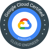 Google Cloud Associate Certification Badge