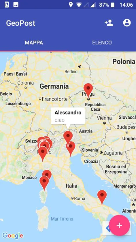 GeoPost — screenshot 2