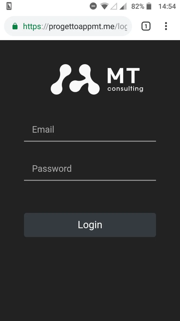 MT Consulting Agency App — screenshot 1