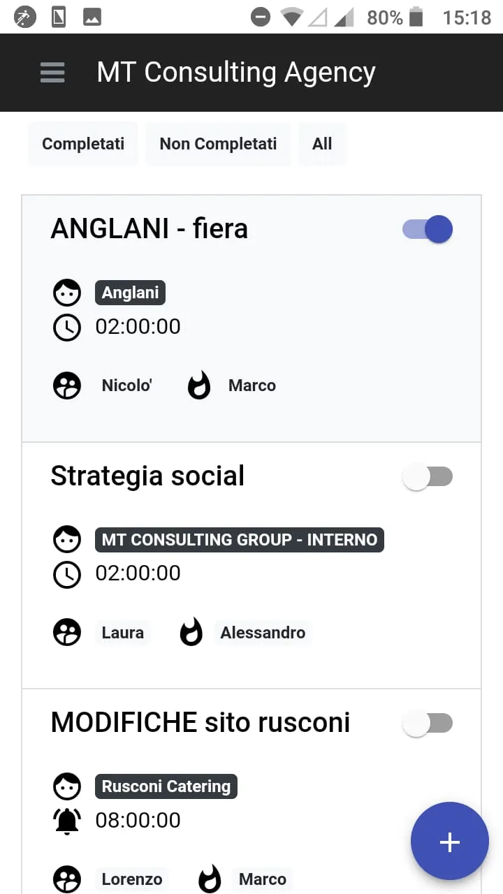 MT Consulting Agency App — screenshot 2